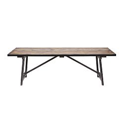 Jídelní stůl z masivního borovicového dřeva De Eekhoorn Craft, 190 x 90 cm