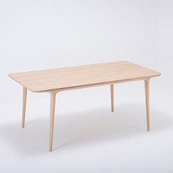 Jídelní stůl z masivního dubového dřeva Gazzda Fawn, 180 x 90 cm