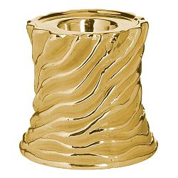 Keramický svícen ve zlaté barvě InArt Votive, ⌀ 10 cm