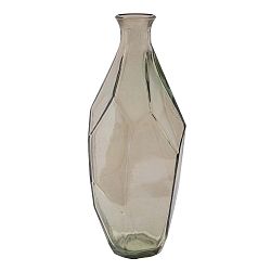 Kouřově šedá váza z recyklovaného skla Mauro Ferretti Stone, ⌀ 12 cm
