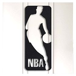 Kovová nástěnná dekorace NBA