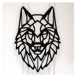 Kovová nástěnná dekorace Wolf