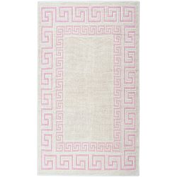 Krémový bavlněný koberec Floorist Maisha, 100 x 200 cm