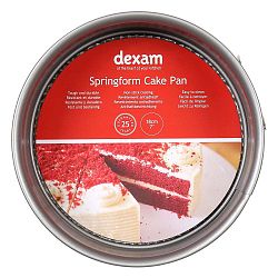 Kulatá forma na pečení dortu s nepřilnavým povrchem Dexam Springform Cake, ø 18 cm