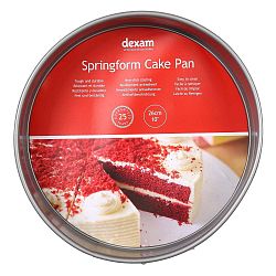 Kulatá forma na pečení dortu s nepřilnavým povrchem Dexam Springform Cake, ø 26 cm