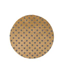 Kulatá rohožka Artsy Doormats Grey Dots, ⌀ 70 cm