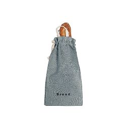 Látkový vak na chléb Linen Couture Bag Blue Sky, výška 42 cm