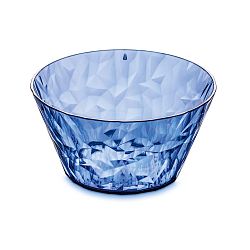 Modrá plastová salátová mísa Tantitoni Crystal, 700 ml