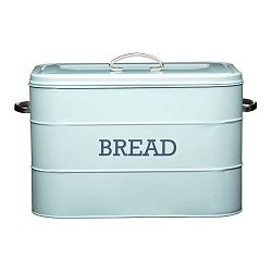 Modrá plechová dóza na chléb Kitchen Craft Bread