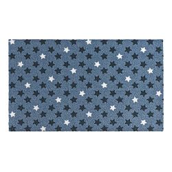 Modrá rohožka Zala Living Design Star Blue, 50 x 70 cm
