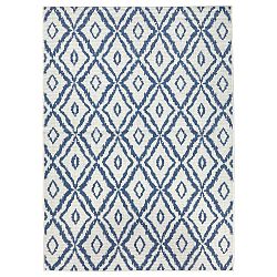 Modro-bílý oboustranný koberec Bougari Rio, 160 x 230 cm