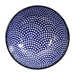 Modro-bílý talíř Tokyo Design Studio Nippon Dot, ø 9,5 cm
