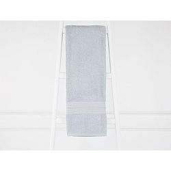 Modrý bavlněný ručník Emily, 70 x 140 cm