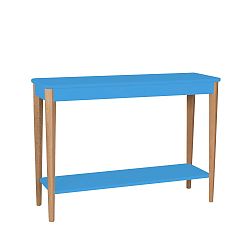 Modrý konzolový stolek Ragaba Ashme, šířka 105 cm