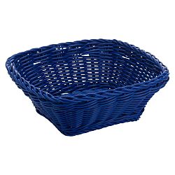 Modrý stolní košík Saleen, 19 x 19 cm