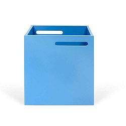 Modrý úložný box ke knihovnám TemaHome Berlin