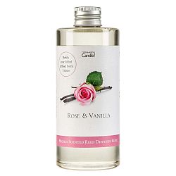 Náplň do aroma difuzéru růže a vanilka Copenhagen Candles, 300 ml