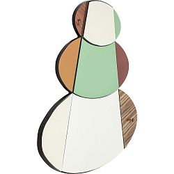 Nástěnné zrcadlo Kare Design Metamorphosis Circles, 107 x 15 cm