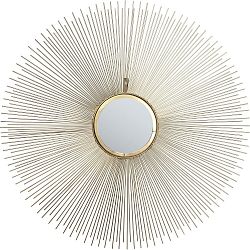 Nástěnné zrcadlo Kare Design Sunbeam, Ø 90 cm