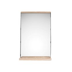 Nástěnné zrcadlo s dřevěným rámem PT LIVING Simplicity