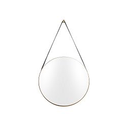 Nástěnné zrcadlo s rámem ve zlaté barvě PT LIVING Balanced, Ø 47 cm