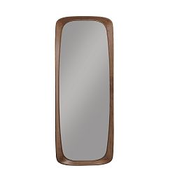 Nástěnné zrcadlo s rámem z ořechového dřeva Wewood - Portuguese Joinery Sixty's, délka 180 cm