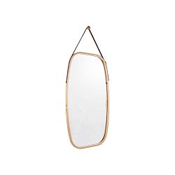 Nástěnné zrcadlo v bambusovém rámu PT LIVING Idylic, délka 74 cm
