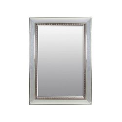 Nástěnné zrcadlo ve stříbrné barvě SantiagoPons Silver Drops, 80 x 110 cm