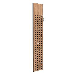 Nástěnný variabilní věšák z bambusu Moso We Do Wood Scoreboard, výška 100 cm