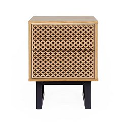 Noční stolek z březového dřeva Woodman Mora Diamond Print