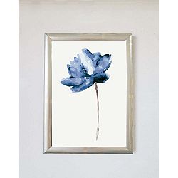 Obraz Piacenza Art Flower Bleu, 30 x 20 cm