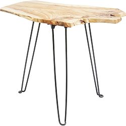 Odkládací stolek s deskou z jedlového dřeva Kare Design Art Factory
