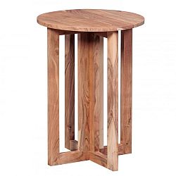 Odkládací stolek z masivního akáciového dřeva Skyport Malvina