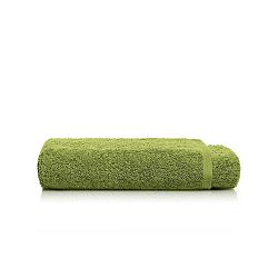 Olivově zelený bavlněný ručník Maison Carezza Marshan, 50 x 100 cm