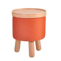 Oranžová stolička Garageeight Molde s odnímatelným vrškem, velikost S