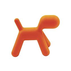 Oranžová stolička Magis Puppy, délka 56 cm