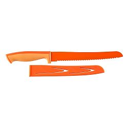 Oranžový nůž na pečivo Versa, 20 cm