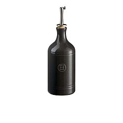Pepřově černá láhev na olej Emile Henry, objem 400 ml