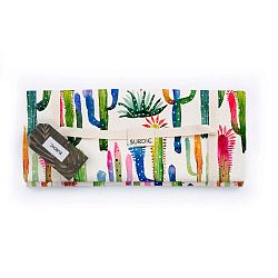 Pikniková deka Surdic Manta Picnic Watercolor Cactus, 140 x 170 cm