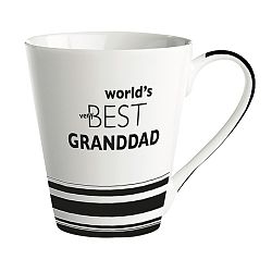 Porcelánový hrnek KJ Collection World’s Best Granddad, 300 ml