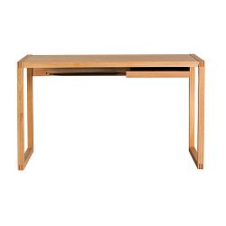 Pracovní stůl z dubového dřeva Wermo Renfrew, 126 x 55 cm