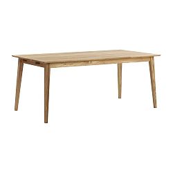 Přírodní dubový jídelní stůl Rowico Mimi, délka 180 cm