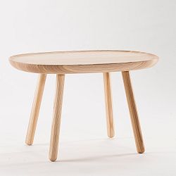 Přírodní odkládací stolek z masivu EMKO Naïve Medium