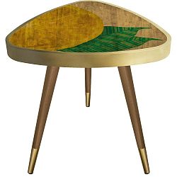 Příruční stolek Maresso Lemon Triangle, 45 x 45 cm