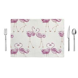 Prostírání Home de Bleu Love Flamingos, 35 x 49 cm