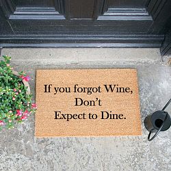 Rohožka Artsy Doormats If You Forgot Wine, 40 x 60 cm