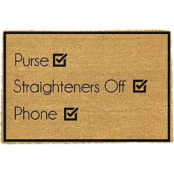 Rohožka Artsy Doormats Purse Straighteners Phone 40 x 60 cm