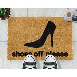 Rohožka Artsy Doormats Shoes Off Please, 40 x 60 cm