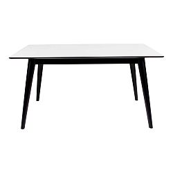 Rozkládací jídelní stůl s černými nohami House Nordic Copenhagen, délka 150 cm