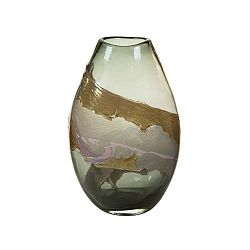 Ručně vyráběná křišťálová váza SantiagoPons Crystal, výška 35 cm